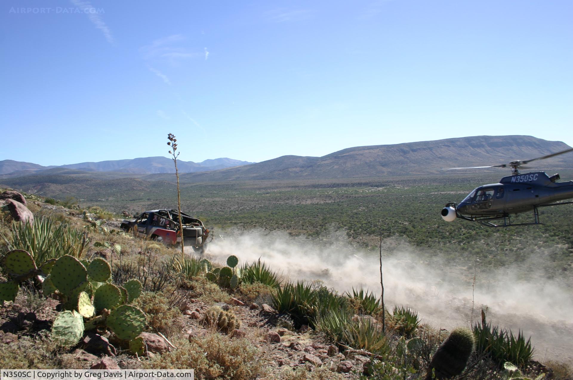 N350SC, 1997 Eurocopter AS-350B-2 Ecureuil Ecureuil C/N 1408, 2005 SCORE Baja 1000