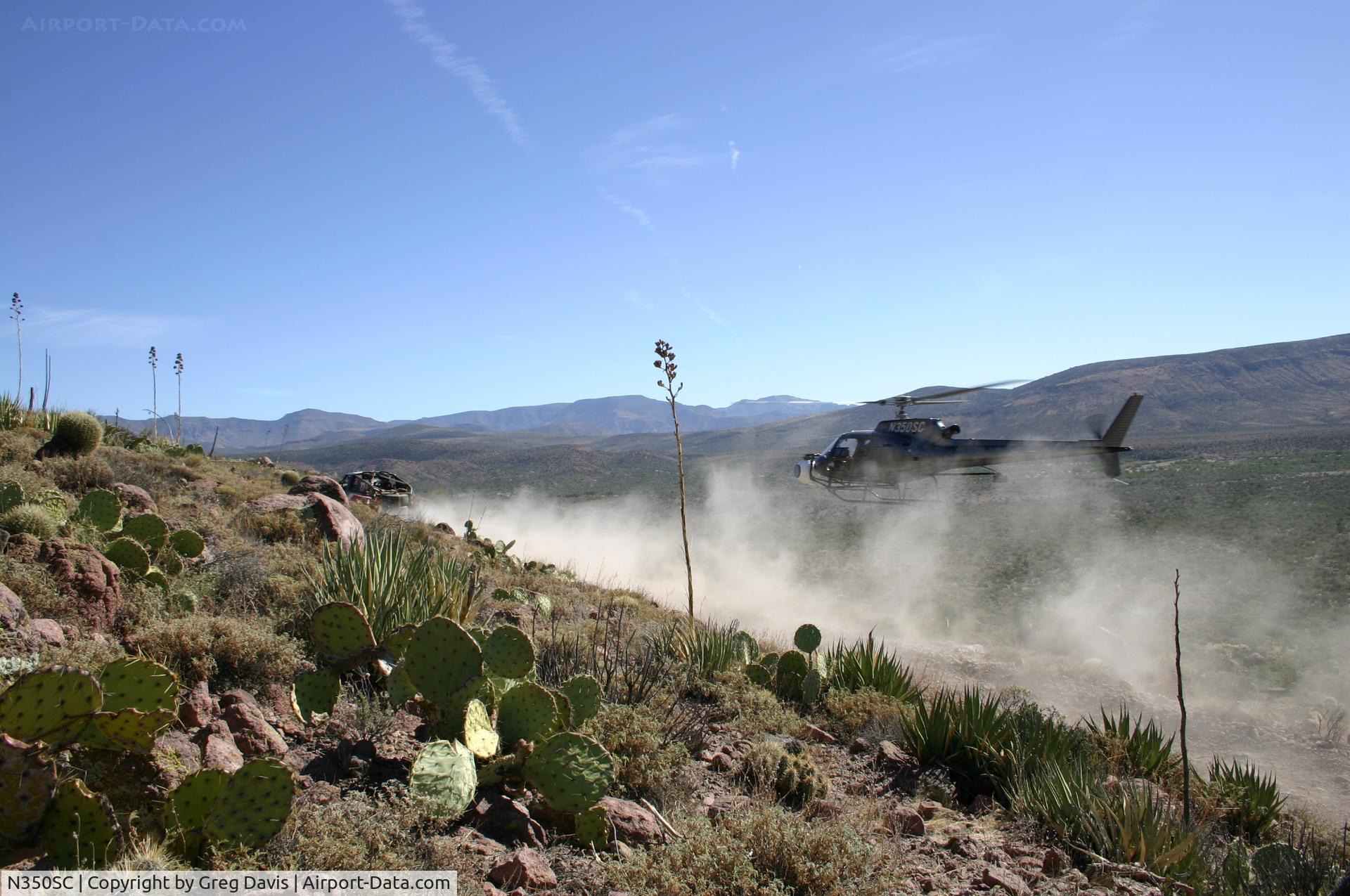 N350SC, 1997 Eurocopter AS-350B-2 Ecureuil Ecureuil C/N 1408, 2005 SCORE Baja 1000