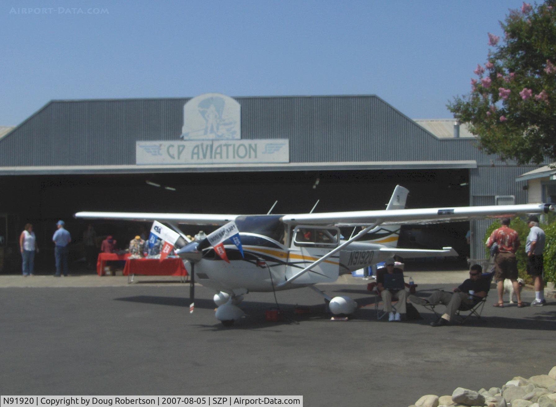 N91920, 2007 Cessna 182T Skylane C/N 18281921, 2007 Cessna 182T SKYLANE, Lycoming IO-540-AB1A5 230 Hp, 92 gals. 88 usable