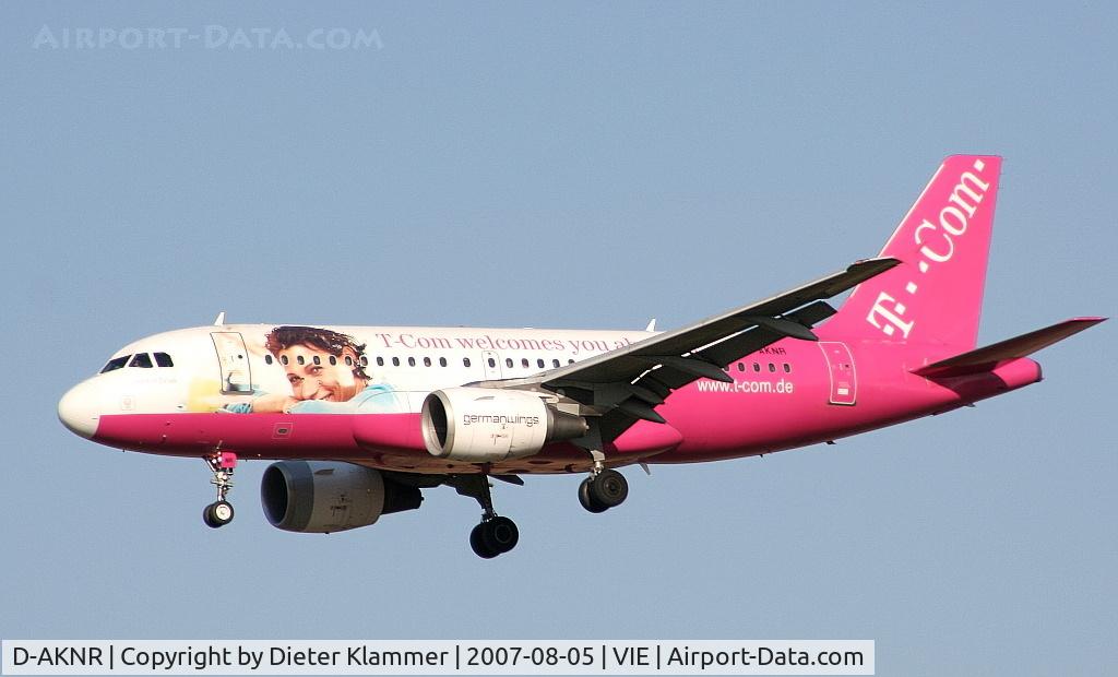 D-AKNR, 2000 Airbus A319-112 C/N 1209, GERMANIAWINGS T-Com.  Logo Jet