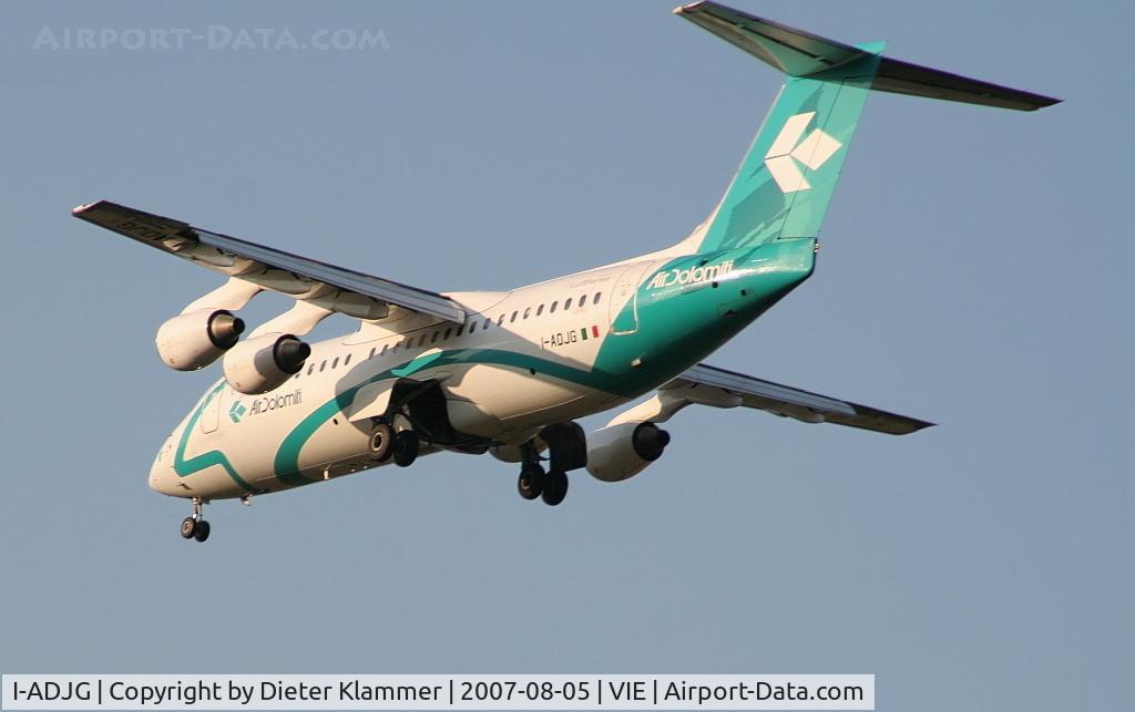 I-ADJG, 1990 British Aerospace BAe.146-300 C/N E3169, Air Dolomiti  Bae 146-300