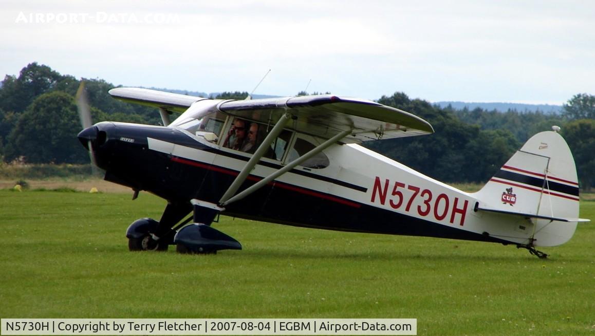 N5730H, 1949 Piper PA-16 Clipper C/N 16-342, Piper Pa-16 manufactured in 1949