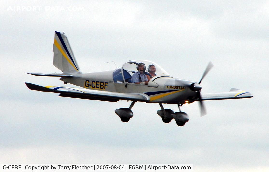 G-CEBF, 2006 Aerotechnik EV-97A Eurostar C/N PFA 315A-14525, EV-97 EUROSTAR
