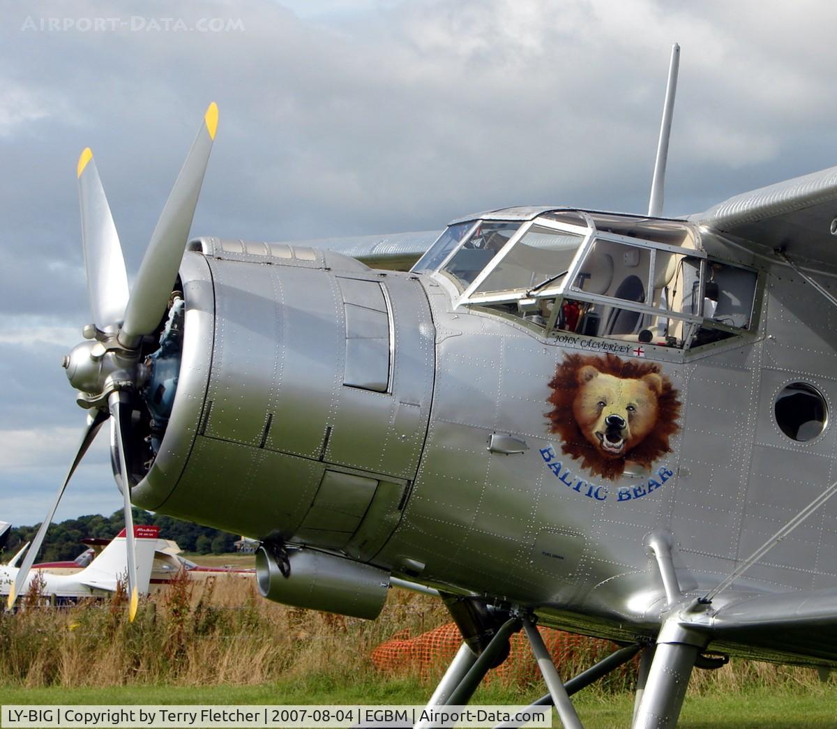 LY-BIG, 1989 Antonov An-2T C/N IG236-23, An2 'Baltic Bear'