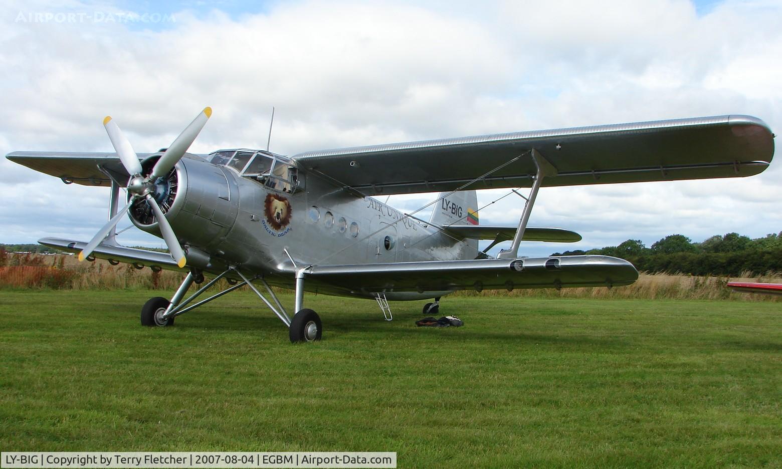 LY-BIG, 1989 Antonov An-2T C/N IG236-23, An2 'Baltic Bear'
