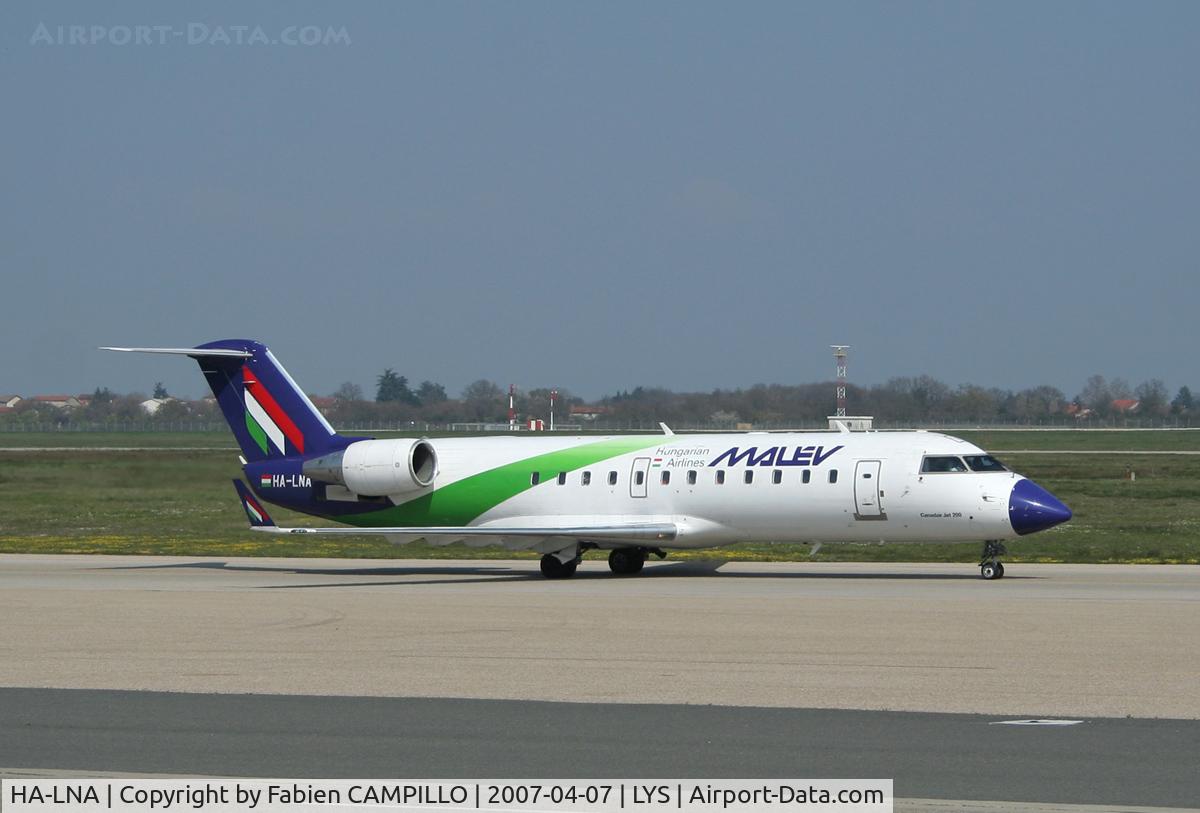 HA-LNA, 2002 Canadair CRJ-100ER (CL-600-2B19) C/N 7676, Malev