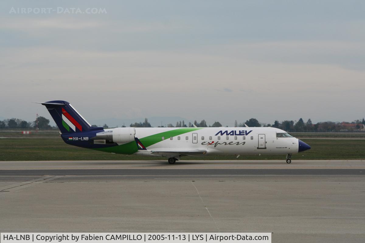 HA-LNB, 2002 Canadair CRJ-200LR (CL-600-2B19) C/N 7683, Malev