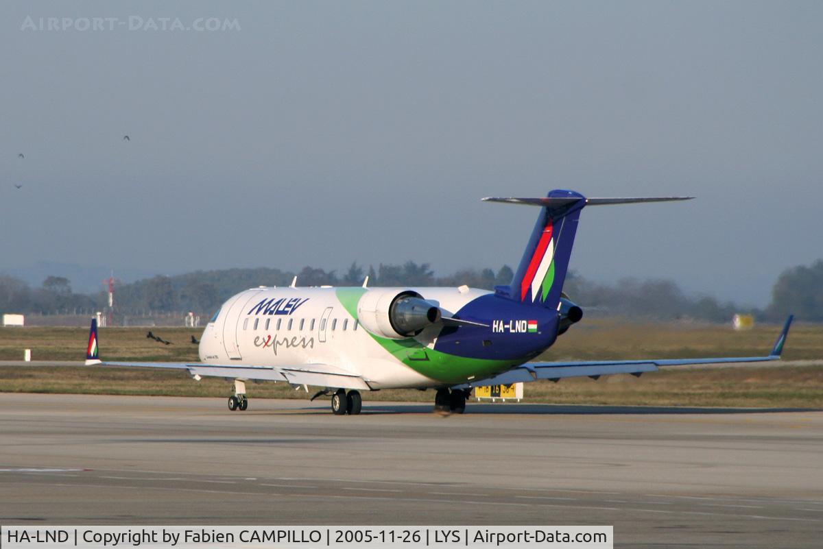 HA-LND, 2003 Bombardier CRJ-200ER (CL-600-2B19) C/N 7807, Malev