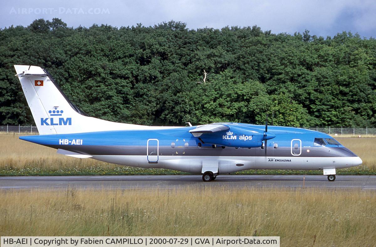 HB-AEI, 1995 Dornier 328-110 C/N 3041, KLM Alps