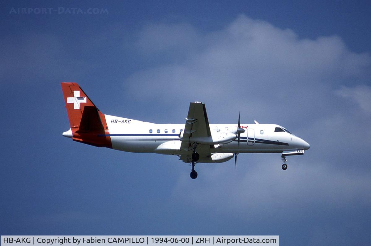HB-AKG, 1990 Saab 340B C/N 340B-185, Crossair