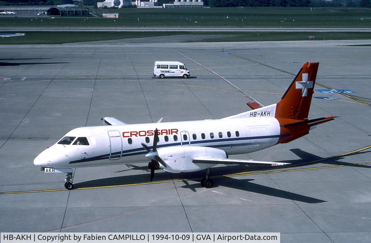 HB-AKH, 1990 Saab 340B C/N 340B-200, Crossair