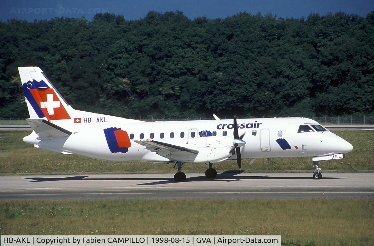 HB-AKL, 1990 Saab 340B C/N 340B-215, Crossair