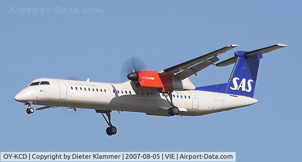 OY-KCD, 2001 De Havilland Canada DHC-8-402Q Dash 8 C/N 4062, SAS DHC-8-402