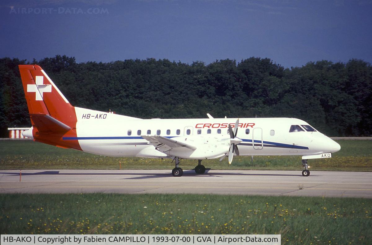 HB-AKO, 1991 Saab 340B C/N 340B-228, Crossair