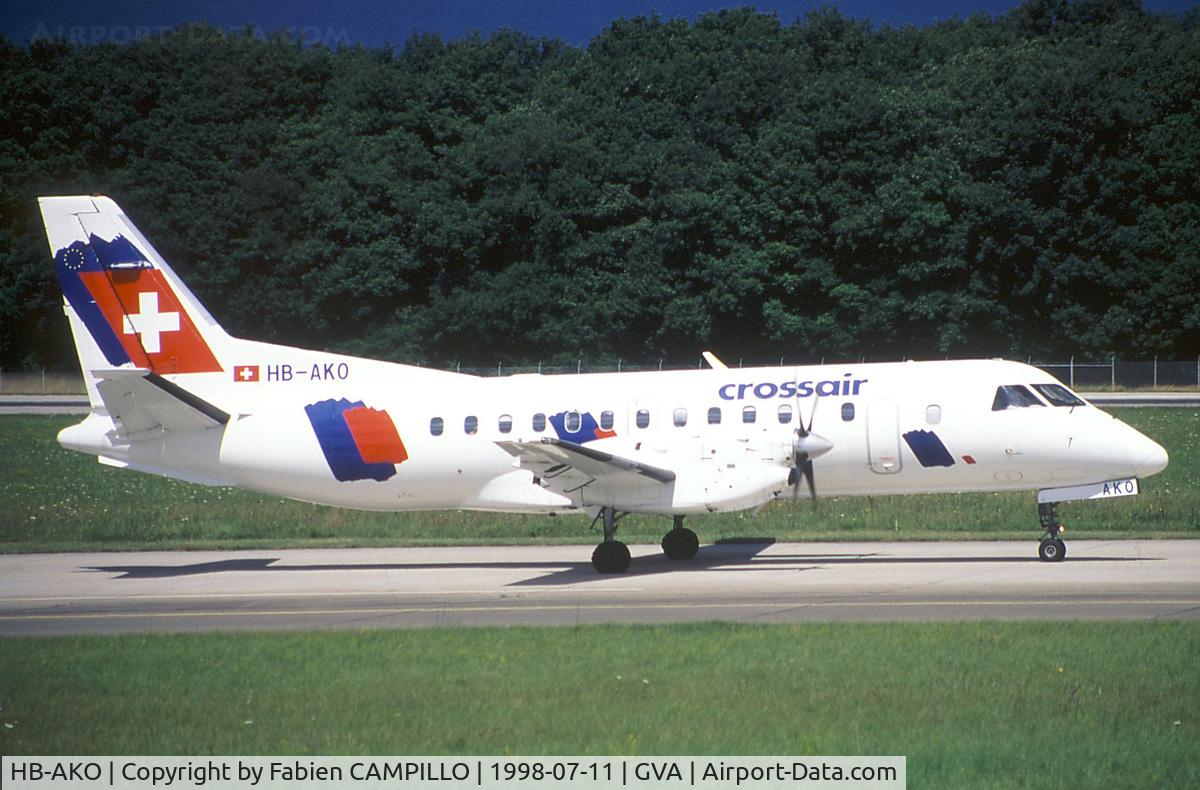 HB-AKO, 1991 Saab 340B C/N 340B-228, Crossair