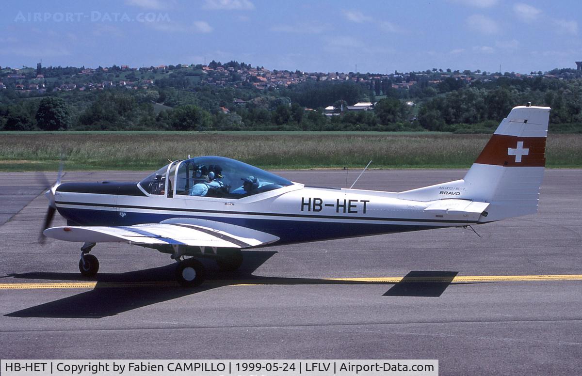 HB-HET, 1974 FFA AS-202/15 Bravo C/N 14, FFA AS-202-15 Bravo 014
