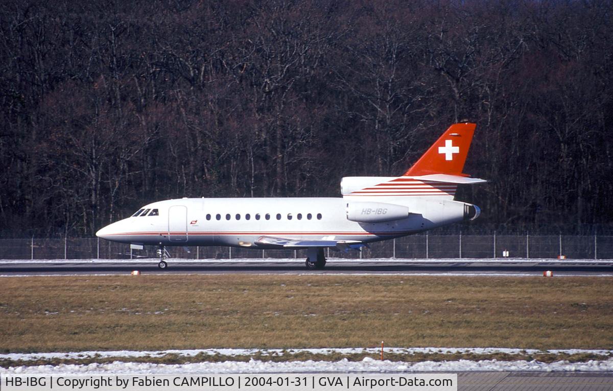 HB-IBG, 1992 Dassault Falcon 900 C/N 115, Falcon 900B 115