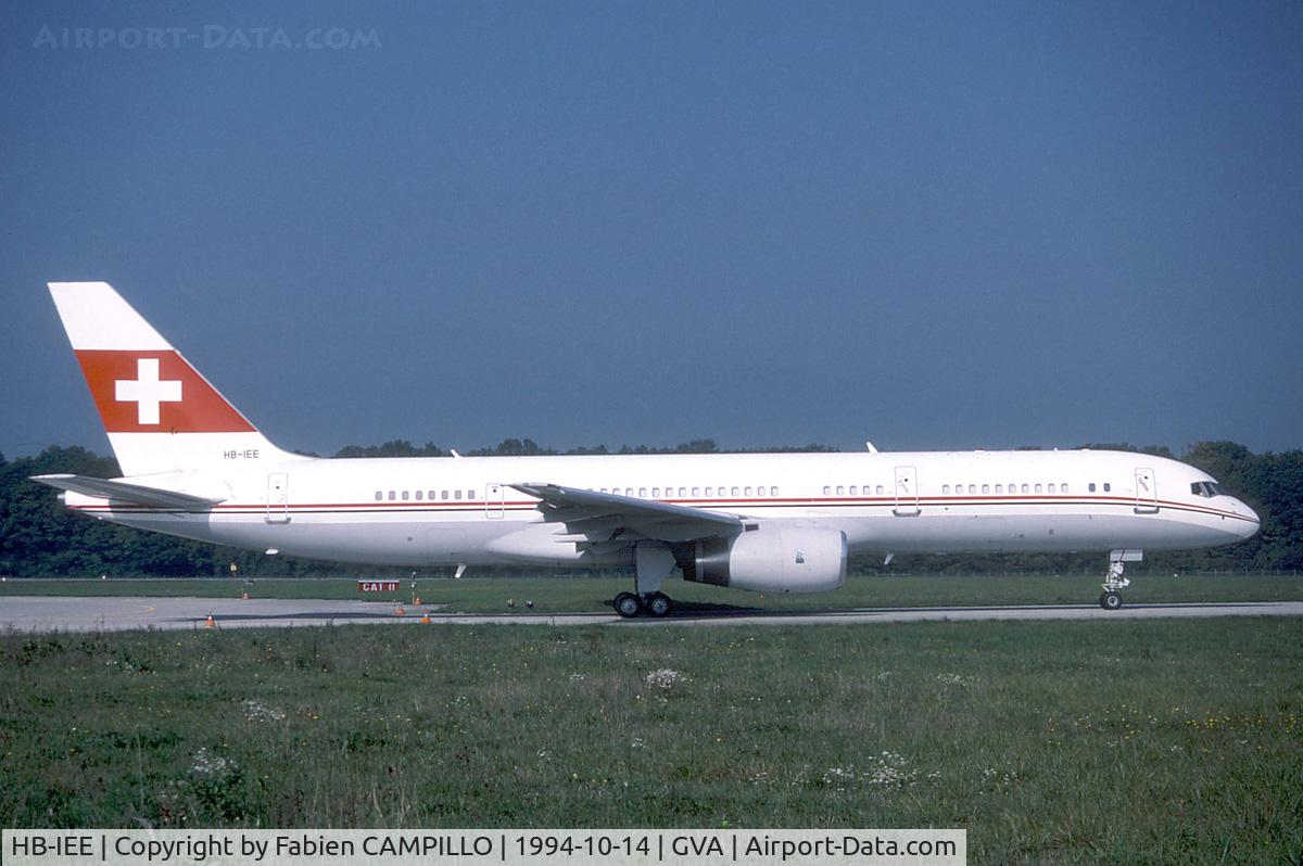 HB-IEE, 1989 Boeing 757-23A C/N 24527, Petrolair