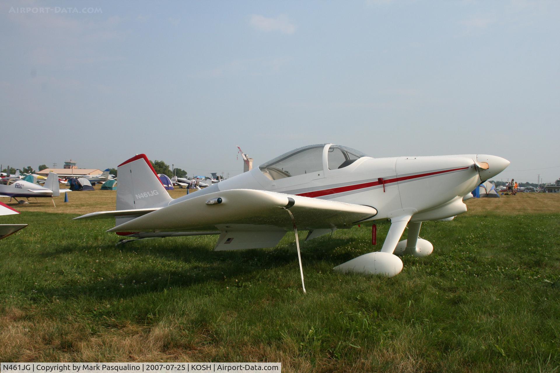 N461JG, 2005 Vans RV-6 C/N 22019, RV-6