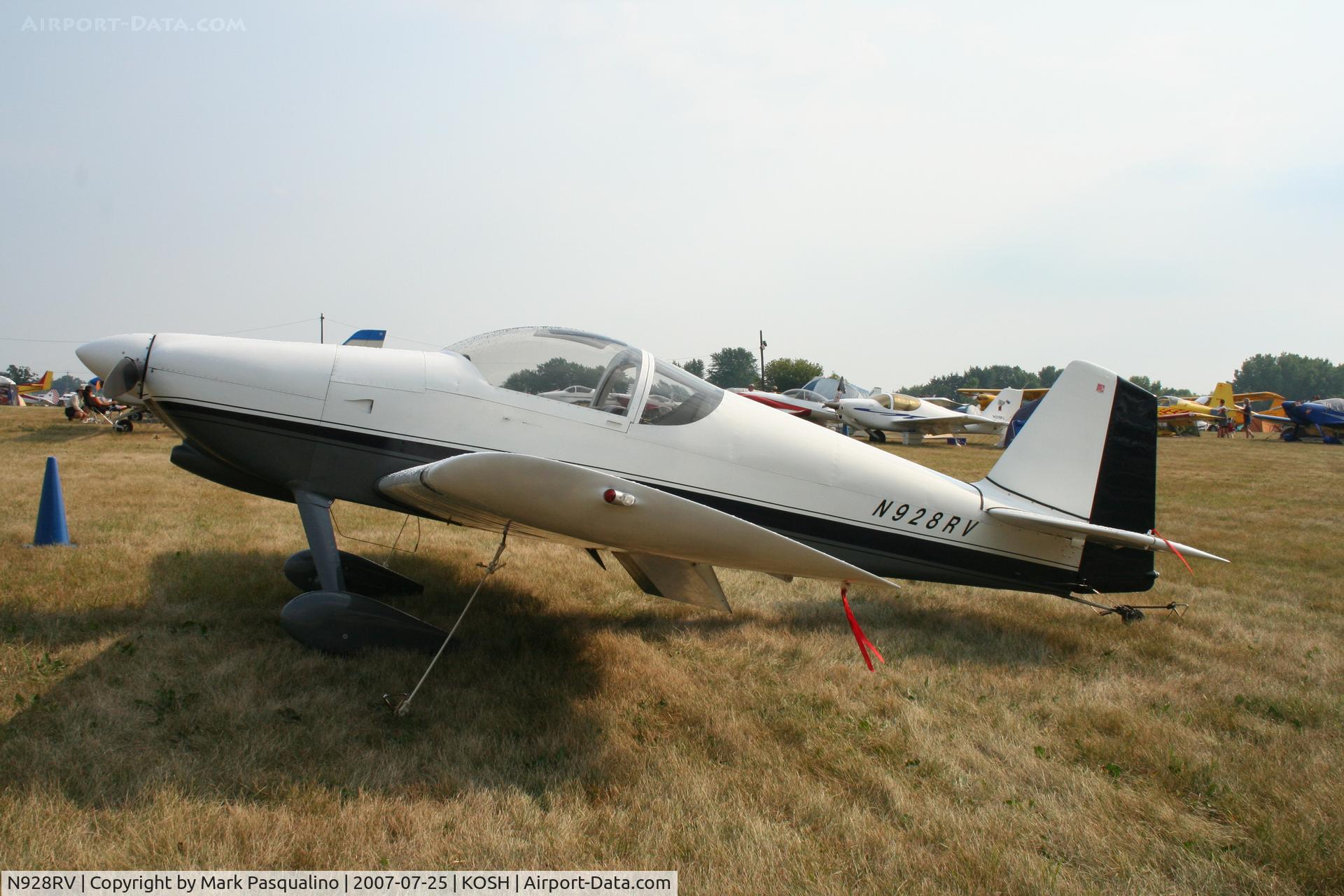 N928RV, 1996 Vans RV-6 C/N 22615, RV-6