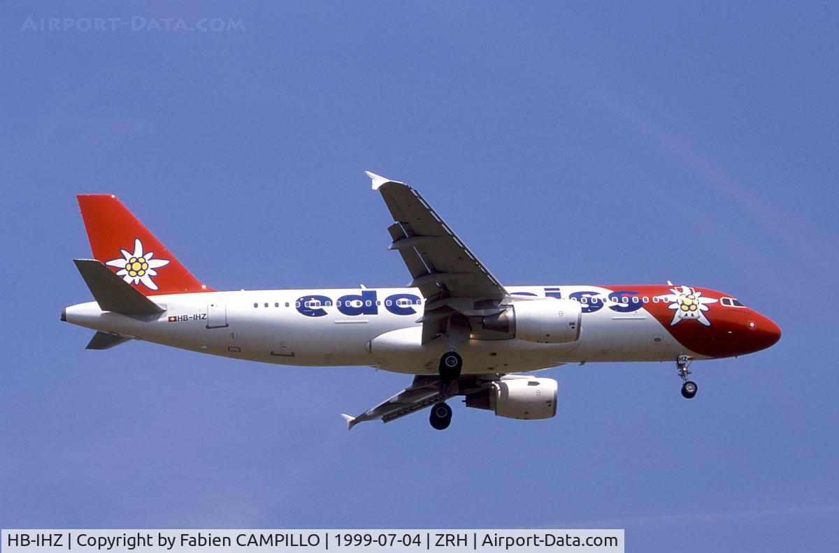 HB-IHZ, 1999 Airbus A320-214 C/N 1026, Edelweiss