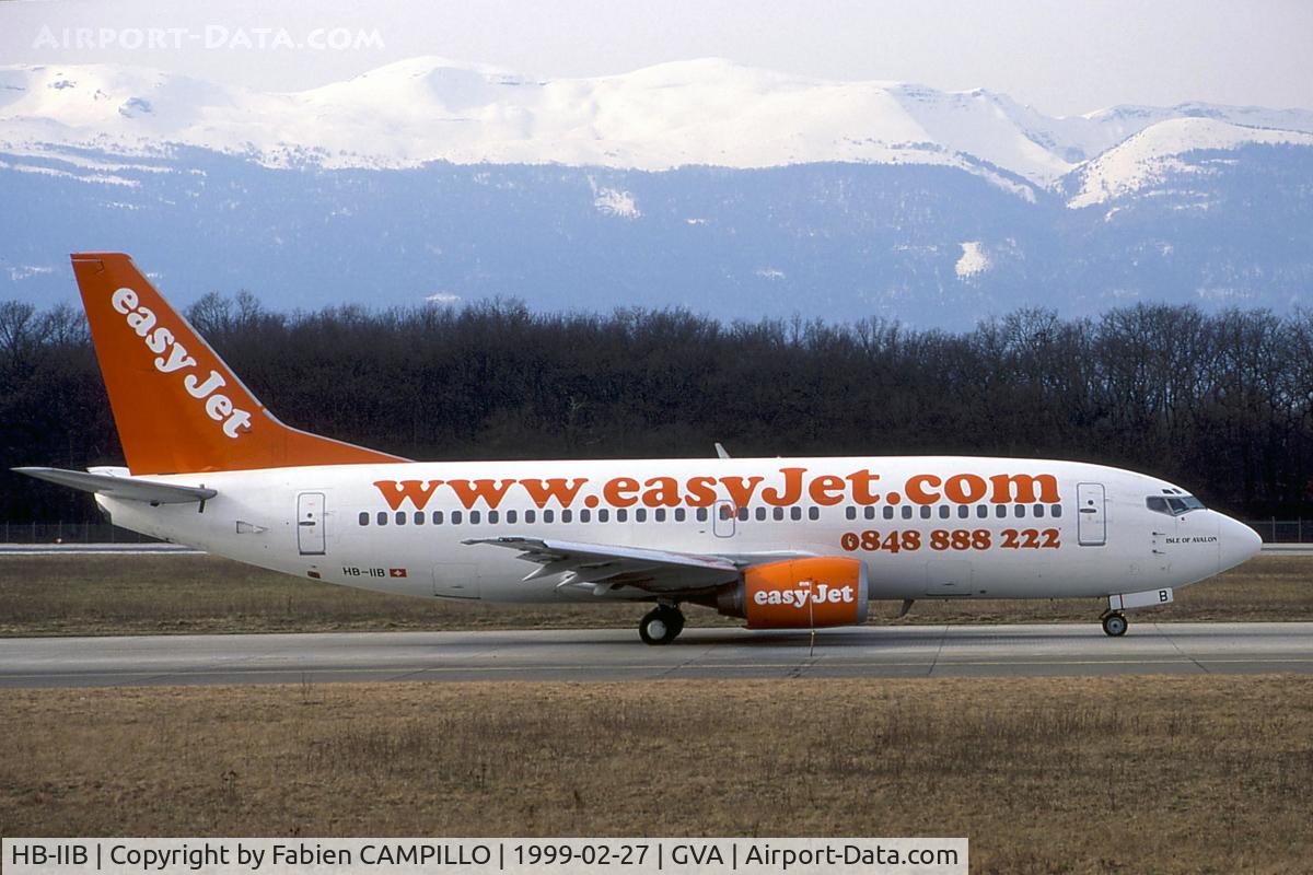 HB-IIB, 1989 Boeing 737-3M8 C/N 24024, EasyJet
