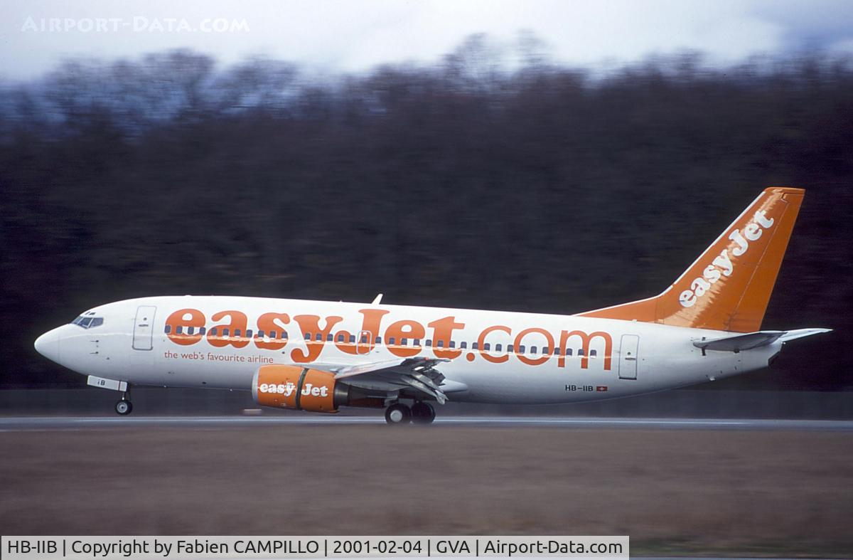 HB-IIB, 1989 Boeing 737-3M8 C/N 24024, EasyJet
