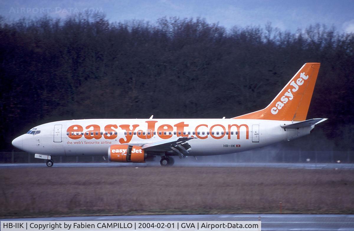 HB-IIK, 1999 Boeing 737-33V C/N 29337, EasyJet