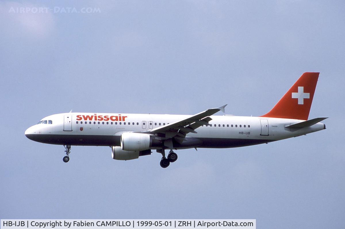 HB-IJB, 1995 Airbus A320-214 C/N 545, Swissair