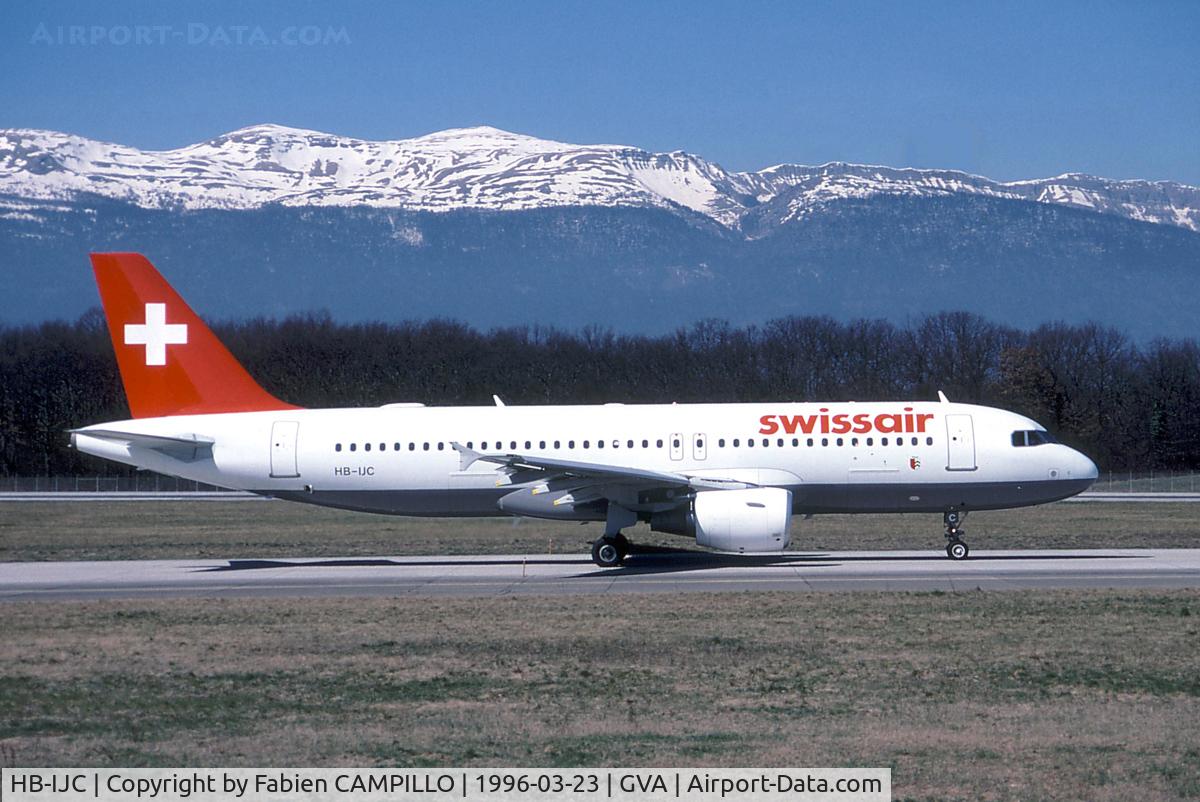 HB-IJC, 1995 Airbus A320-214 C/N 548, Swissair