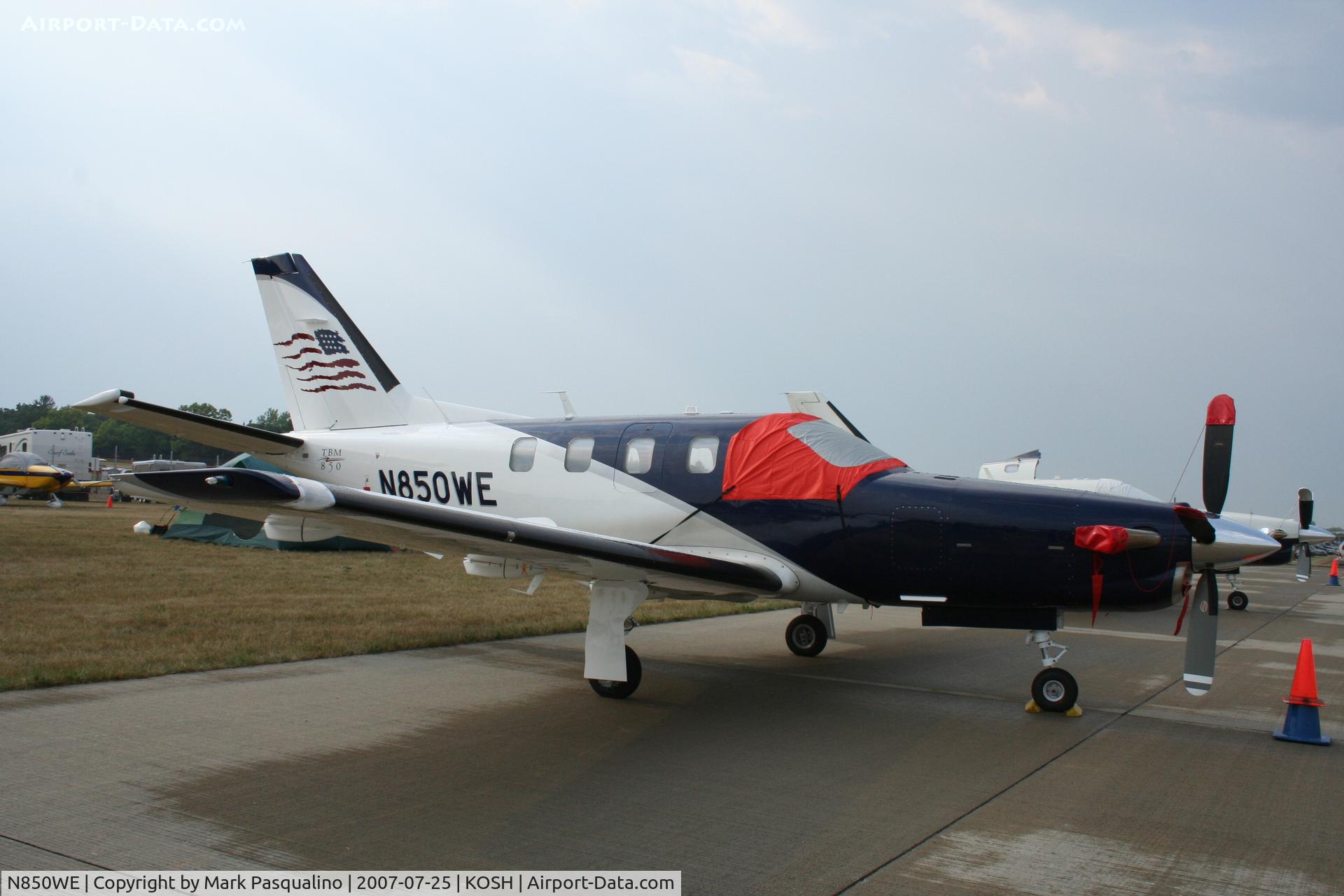 N850WE, 2007 Socata TBM-700 C/N 411, TBM 850
