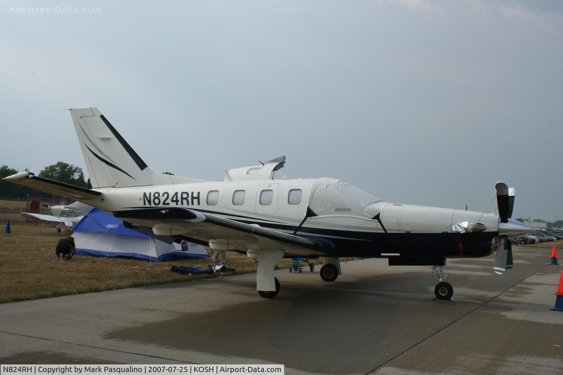 N824RH, 2008 Socata TBM-700 C/N 448, TBM 700