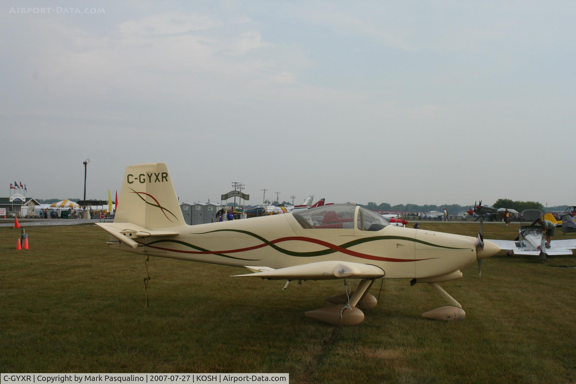 C-GYXR, 2003 Vans RV-9A C/N 90266, RV-9A