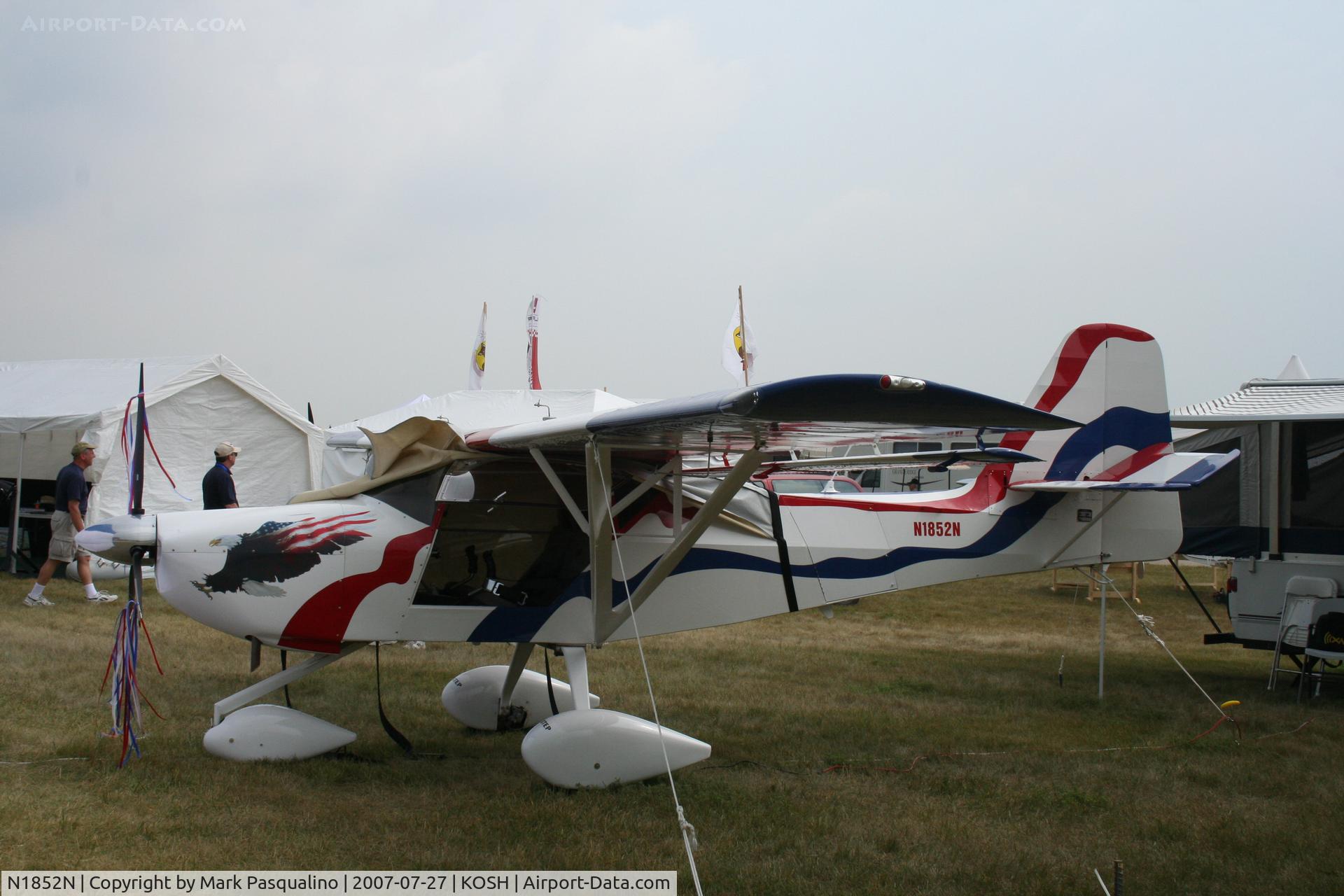 N1852N, 2004 Skystar Kitfox Series 7 C/N S60111-074, Kitfox 7