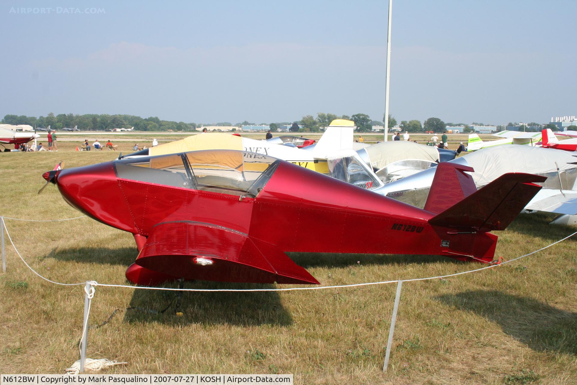 N612BW, 2006 Sonex Waiex C/N W0024, Sonex Limited Waiex