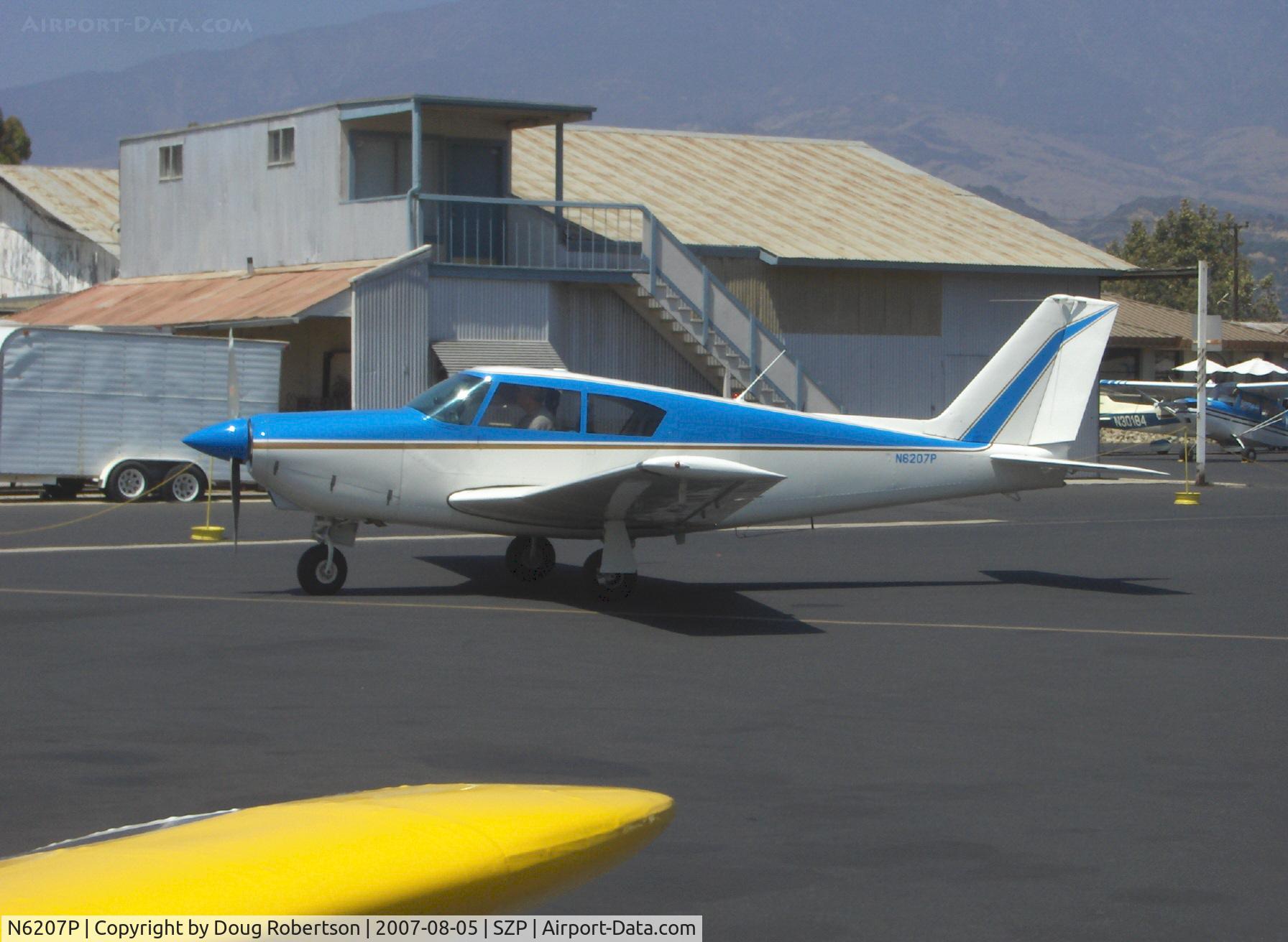 N6207P, 1959 Piper PA-24-250 Comanche C/N 24-1309, 1959 Piper PA-24-250 COMANCHE, Lycoming O-540-A1A5 250 Hp, one piece windshield mod, taxi