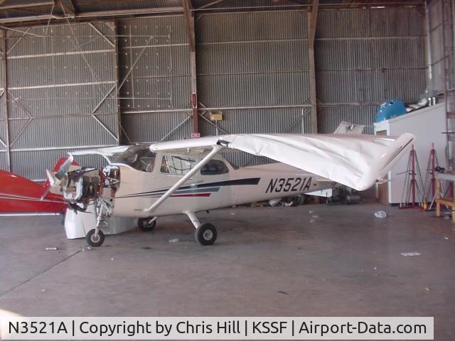 N3521A, 1993 Quicksilver Sprint II C/N A10KAS, 3521A Storm Damage
