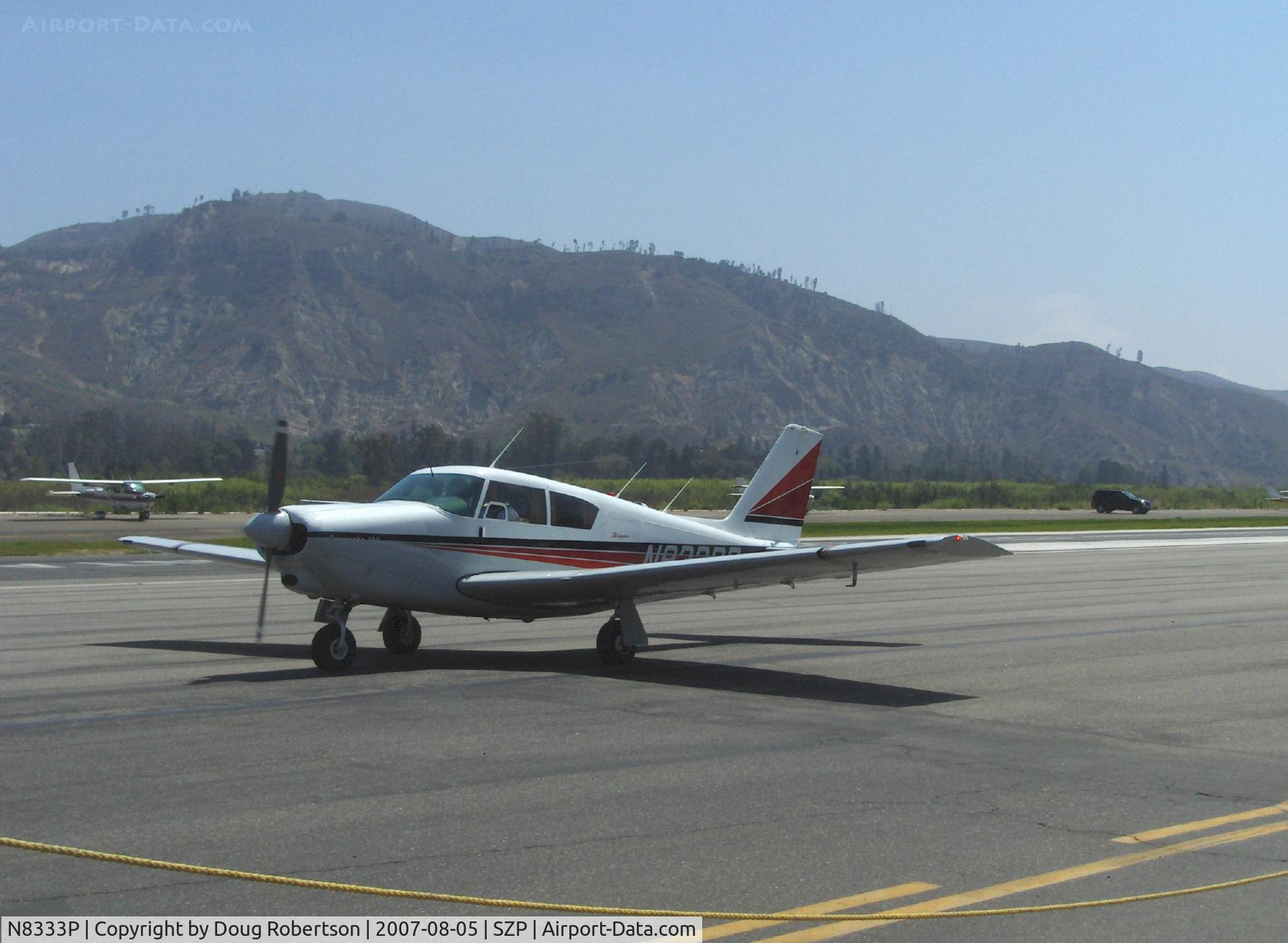 N8333P, 1963 Piper PA-24-250 Comanche C/N 24-3586, 1963 Piper PA-24-250 COMANCHE, Lycoming IO-540-C 250 Hp, taxi