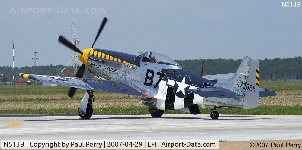 N51JB, 1944 North American P-51D Mustang C/N 122-39488, Love the sound, whether taxiing or roaring past