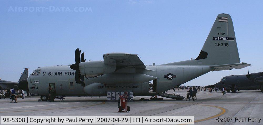 98-5308, 1998 Lockheed Martin WC-130J Hercules C/N 382-5487, One of the few WC-130Js in service