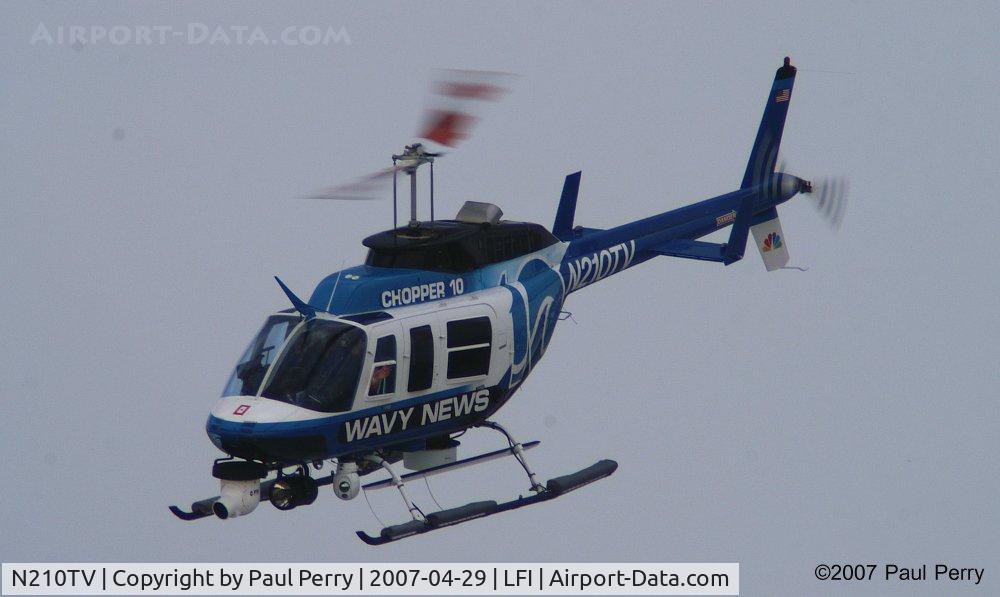 N210TV, 1988 Bell 206L-3 LongRanger III C/N 51267, Chopper Ten coming in