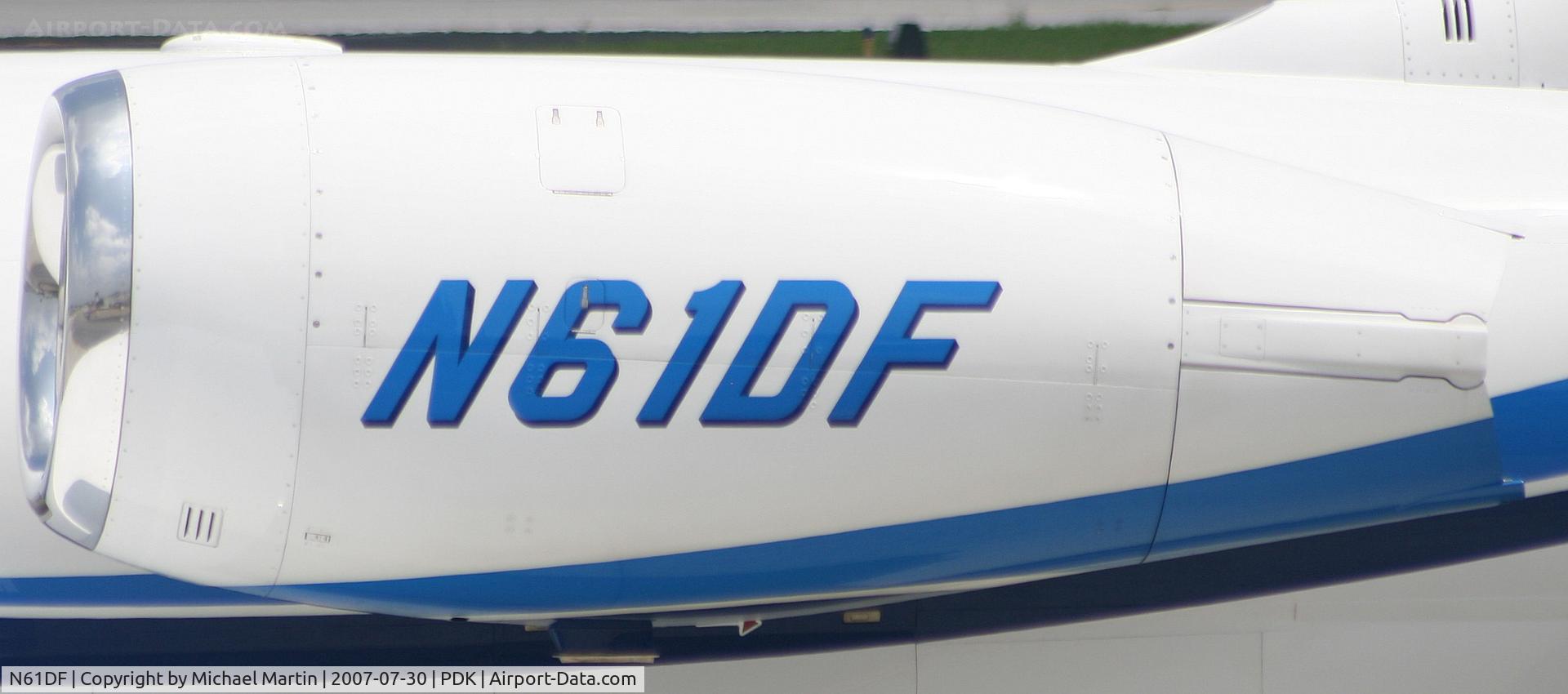 N61DF, 2005 Cessna 680 Citation Sovereign C/N 680-0012, Tail Numbers
