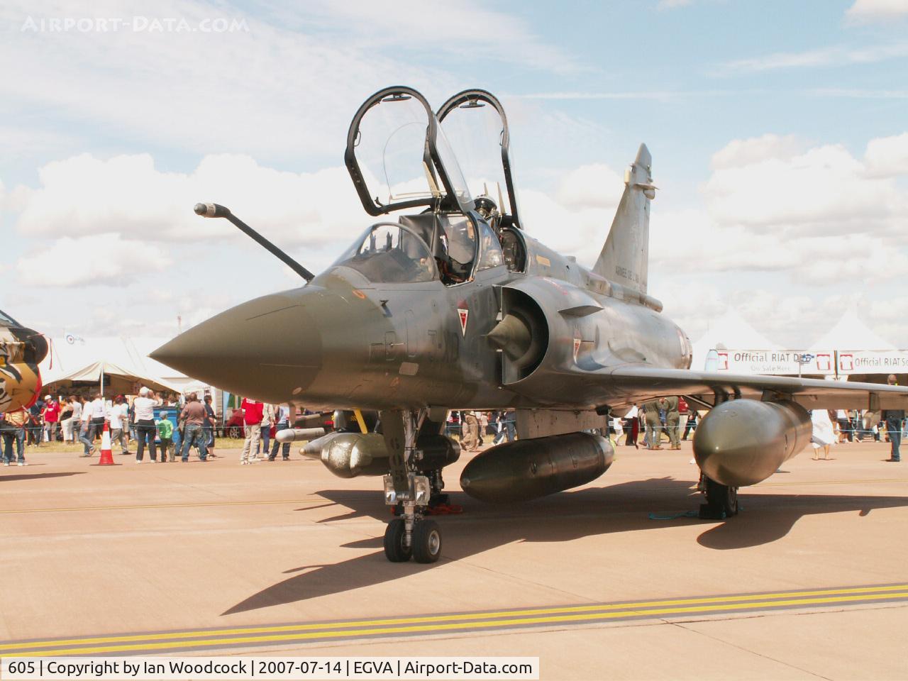 605, Dassault Mirage 2000D C/N 397, Mirage 2000D/French AF/RIAT Fairford