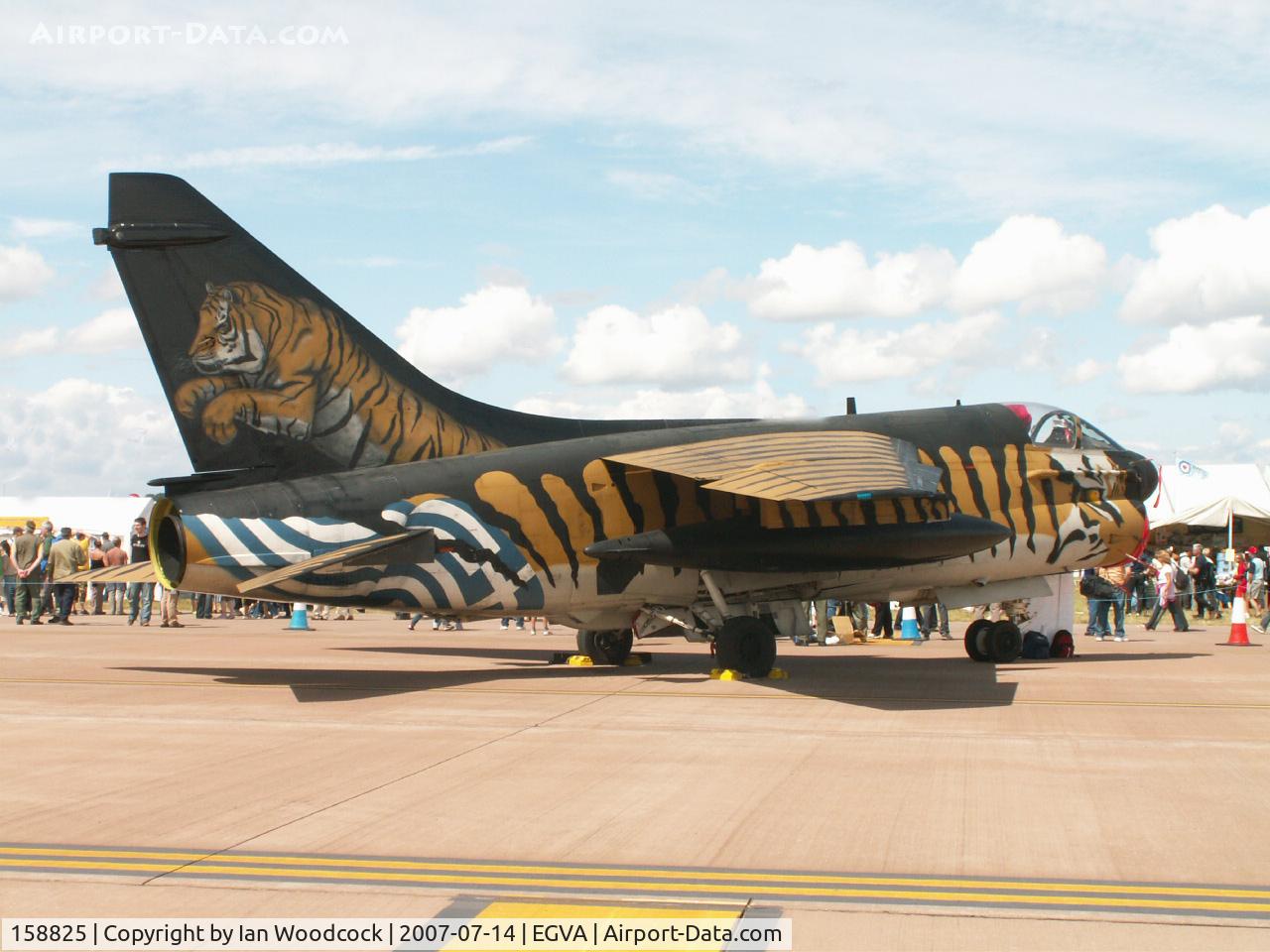 158825, LTV A-7E Corsair II C/N E-381, Ling-Temco-Vought A-7E/Greek A/F at RIAT Fairford