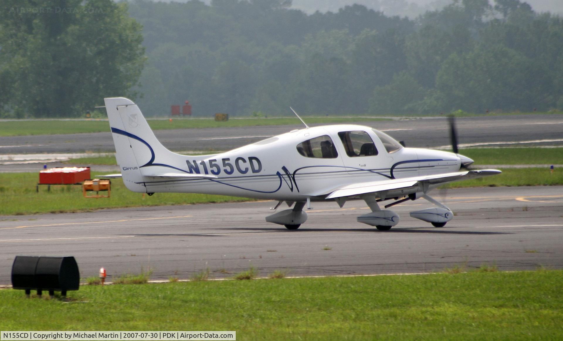 N155CD, 2000 Cirrus SR20 C/N 1058, Landing Runway 20R