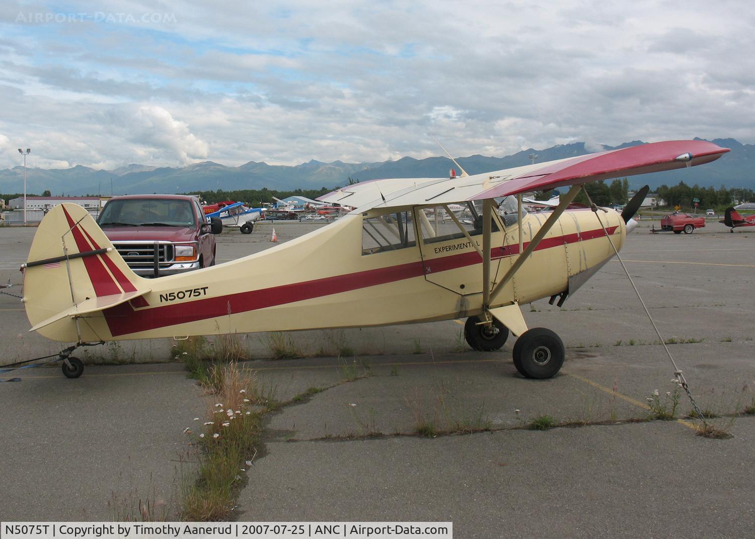 N5075T, 1993 Christavia MK I C/N 237, General Aviation Parking area at Anchorage International