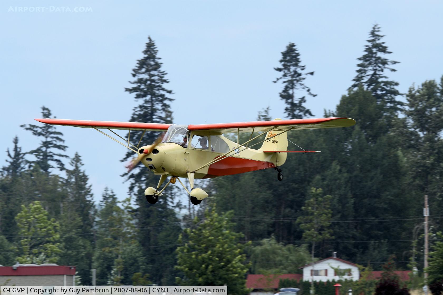 C-FGVP, 1947 Aeronca 7AC Champion C/N 7AC 1087, On final