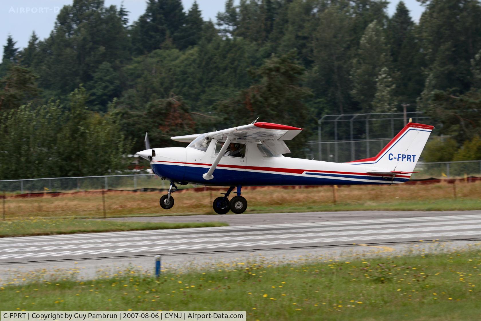 C-FPRT, 1969 Cessna 150J C/N 15071025, Just about down