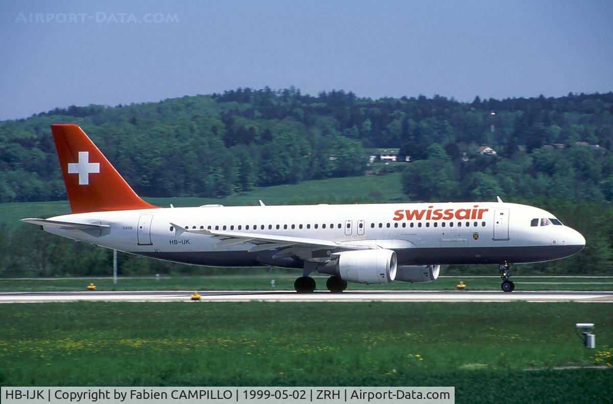 HB-IJK, 1996 Airbus A320-214 C/N 596, Swissair