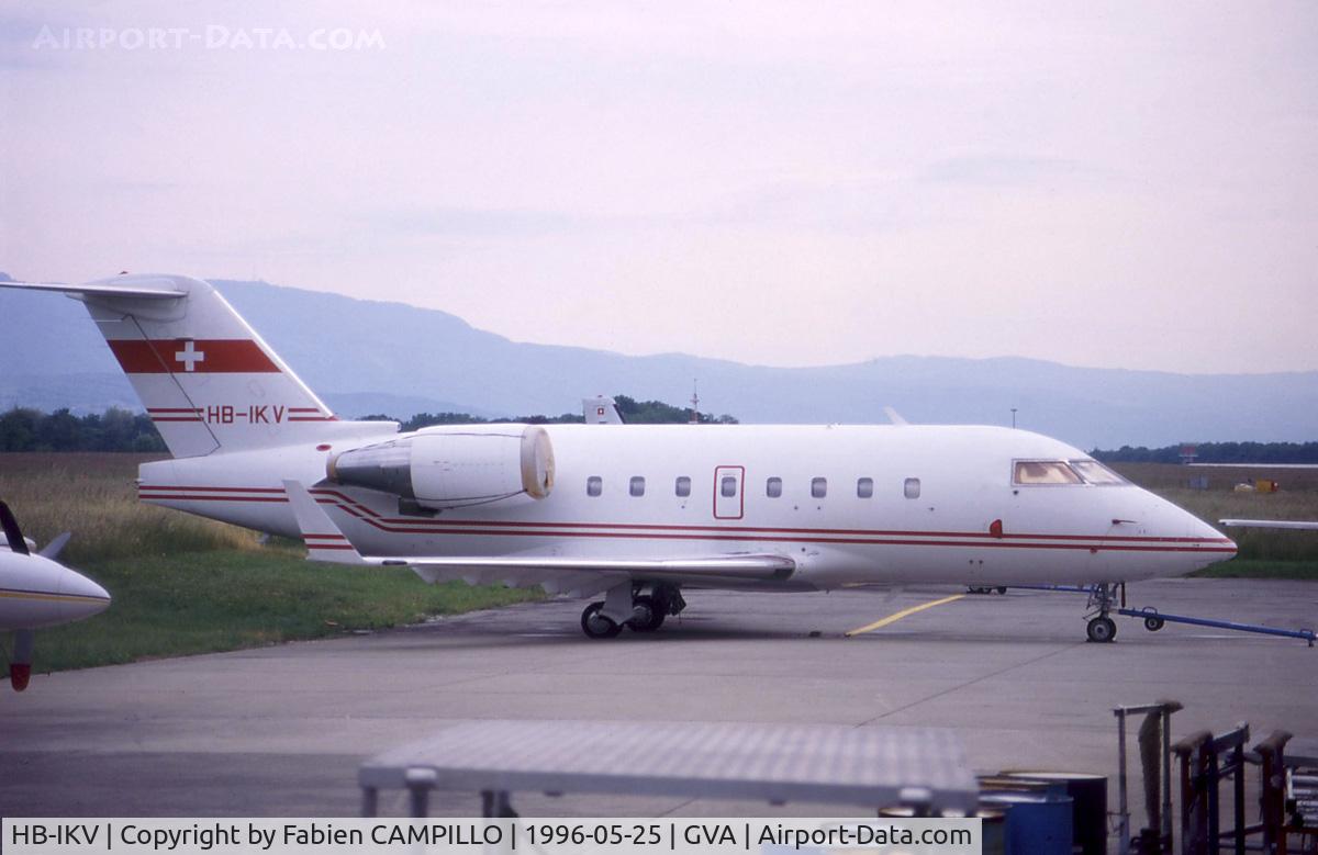 HB-IKV, 1991 Canadair Challenger 601-3A (CL-600-2B16) C/N 5092, CL-601-3A Challenger